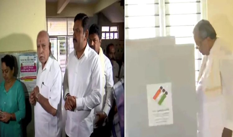 Prabhasakshi NewsRoom: Karnataka में वोटिंग ने पकड़ी रफ्तार, BJP ने 125-130 सीटें जीतने का दावा किया, Congress बोली- हमें 141 सीटें मिलेंगी