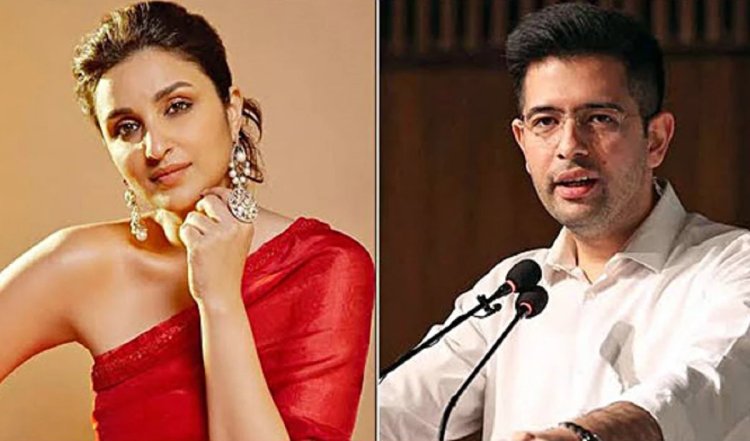 Parineeti Chopra और Raghav Chadha 13 मई को अपनी सगाई से पहले एयरपोर्ट पर हुए साथ हुए स्पॉट, देखें वीडियो