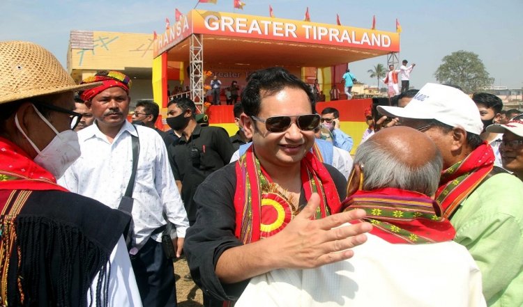 Tripura: भाजपा नीत सरकार में टिपरा मोथा के दो नेताओं ने मंत्री पद की शपथ ली