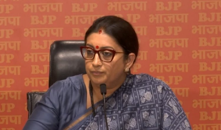 'अगर अमेठी गांधी परिवार का गढ़ है तो उम्मीदवार घोषित करने में देरी क्यों', स्मृति ईरानी का कांग्रेस पर तंज
