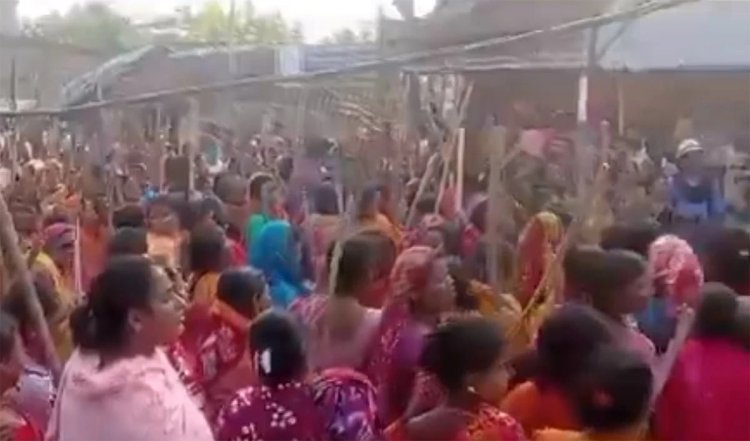 CBI के दल ने किया Sandeshkhali का दौरा, ग्रामीणों से की बातचीत