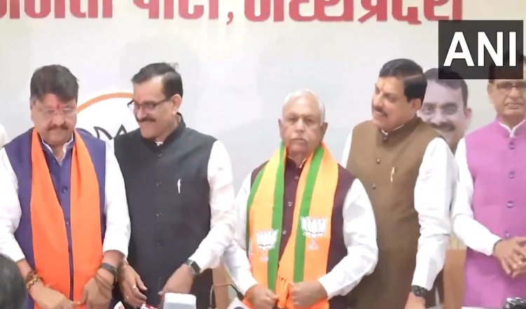 पूर्व कांग्रेस नेता सुरेश पचौरी हुए भाजपा में शामिल, शिवराज सिंह चौहान और मोहन यादव ने दिलाई पार्टी की सदस्यता