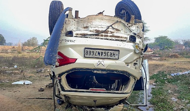 दर्दनाक सड़क हादसे में MBBS के दो छात्रों की मौत, दो घायल