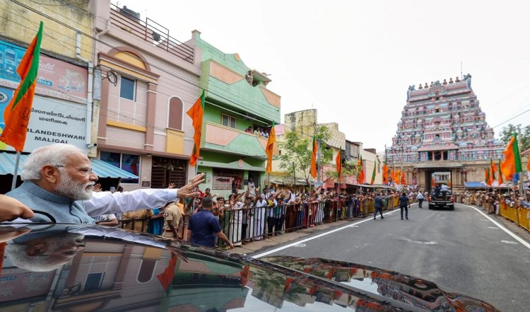 Loksabha Election की तैयारियों में जुटे PM Modi, आज हैदराबाद में रोड शो करेंगे