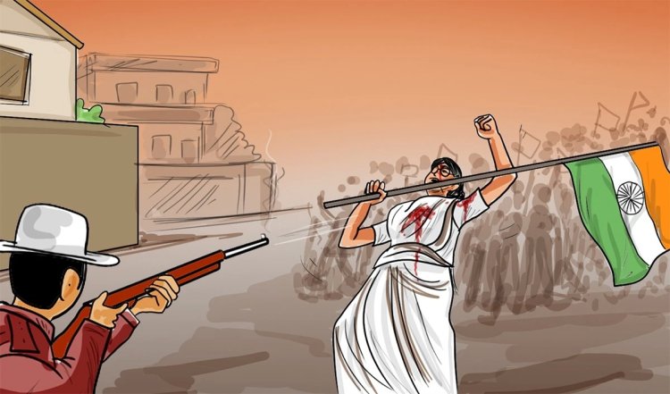 Matrubhoomi | गांधी से पहले हुई थी बूढ़ी गांधी की हत्या| Contribution of Matangini Hazra in Indian freedom