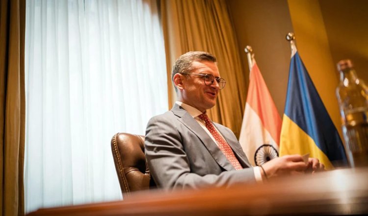 Ukraine के विदेश मंत्री दो दिवसीय यात्रा पर भारत आए, दोनों देशों के संबंधों को अहम करार दिया