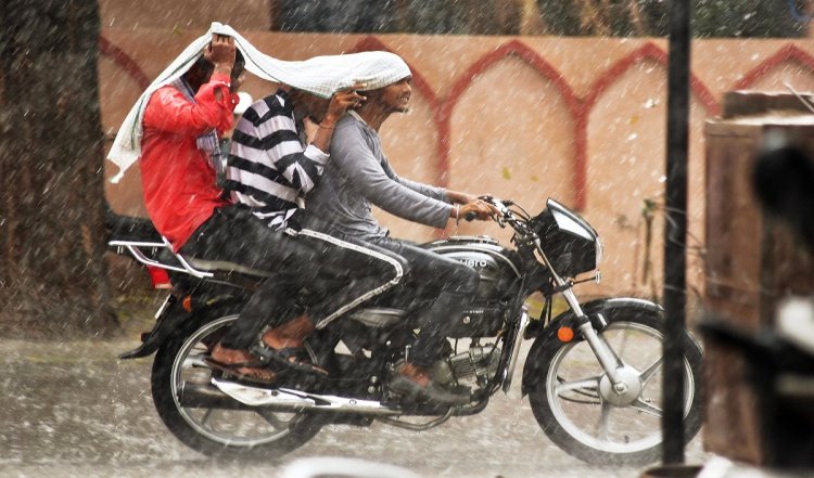 Rajasthan के कई हिस्सों में बारिश से अधिकतम तापमान में गिरावट