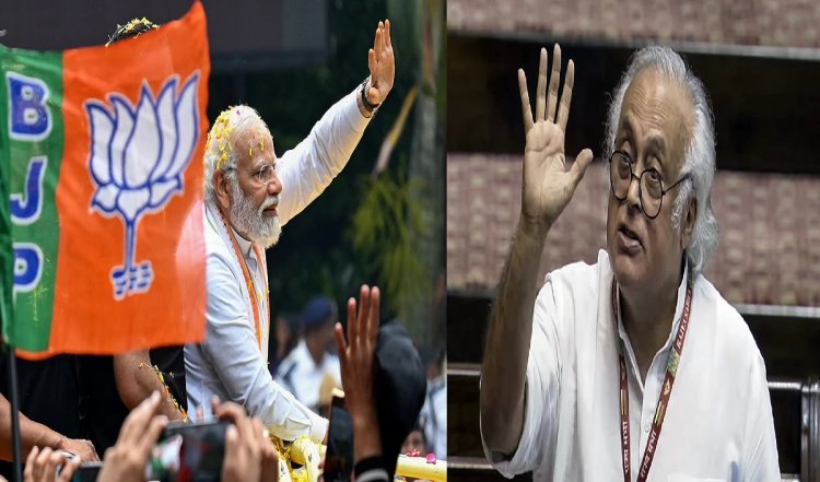 कांग्रेस के घोषणा पत्र पर छिड़ी रार, मोदी ने मुस्लिम लीग से जोड़ा, जयराम रमेश ने किया पलटवार