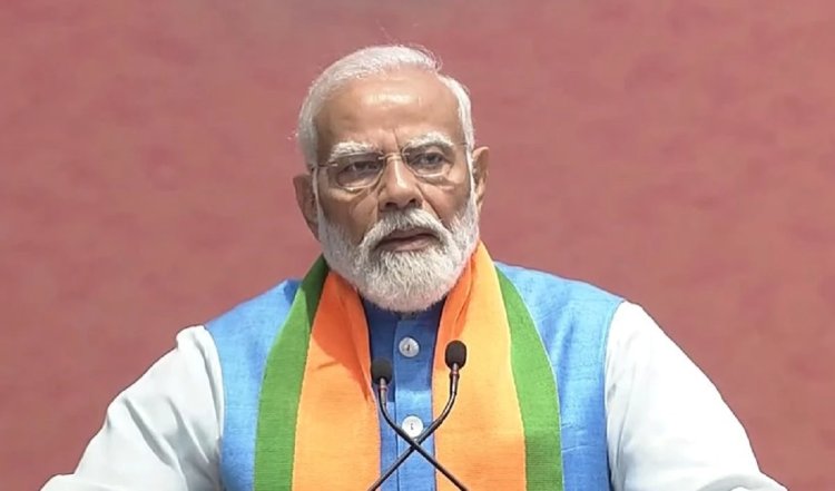 Lok Sabha Election 2024 । संकल्प पत्र विकसित भारत के चार मजबूत स्तंभों को सशक्त करने पर केंद्रित, BJP Manifesto जारी होने पर PM Modi ने क्या कहा?