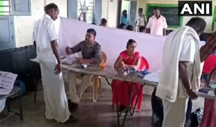 Tamil Nadu में लोस चुनाव के लिए मतदान जारी, सुबह नौ बजे तक 12.55 प्रतिशत मतदान
