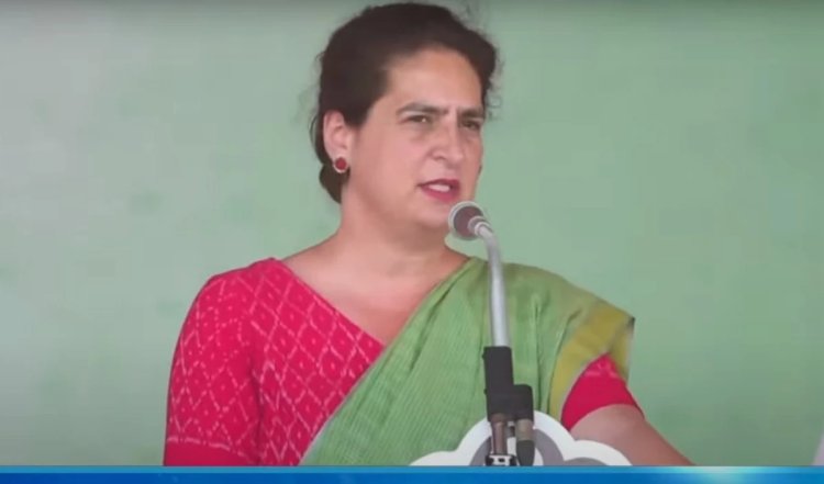 BJP संविधान बदलने की साजिश रच रही, Chhattisgarh में Priyanka Gandhi ने पीएम मोदी पर लगाया दिखावे की राजनीति करने का आरोप