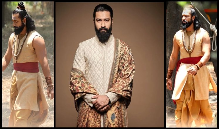Chhaava: The Great Warrior | छावा से विक्की कौशल का लुक हुआ लीक! छत्रपति संभाजी महाराज के अवतार में दिखे अभिनेता!