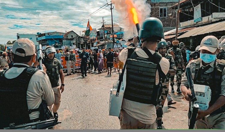 Manipur में नारानसेना इलाके में देर रात कुकी उग्रवादियों पर हमला, दो जवान शहीद