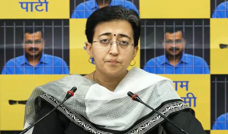 ‘AAP’ के लोकसभा चुनाव प्रचार गीत पर निर्वाचन आयोग ने प्रतिबंध लगाया : Atishi
