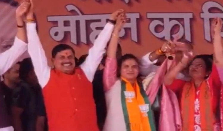 मध्य प्रदेश में कांग्रेस विधायक निर्मला सप्रे भाजपा में शामिल