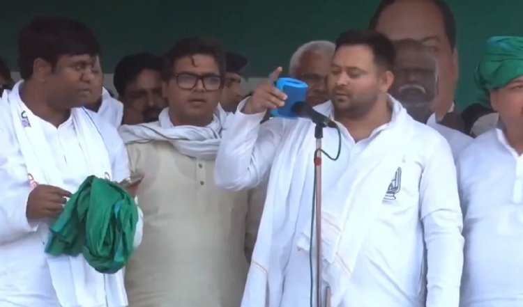 Karpoori Thakur के कार्यकाल में मुसलमानों समेत सभी वर्गों के लिए आरक्षण की शुरुआत हुई: तेजस्वी