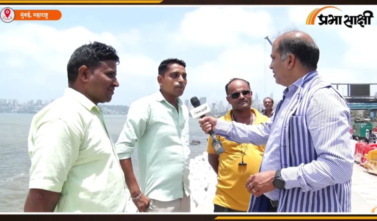 Mumbai Marine Drive पर आए लोगों ने नरेन्द्र मोदी को बताया सबसे बेहतरीन प्रधानमंत्री