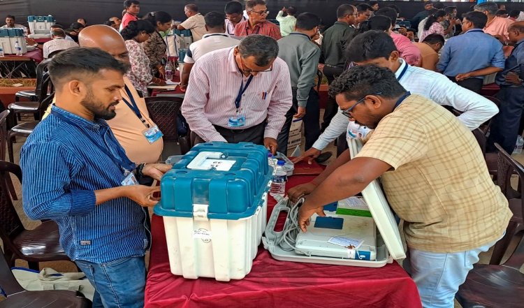 Lok Sabha Election । कर्नाटक में 14 सीट पर दोपहर तीन बजे तक 54.20 प्रतिशत मतदान
