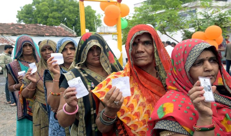 Madhya Pradesh में दोपहर एक बजे तक आठ लोकसभा सीटों पर 48.52 प्रतिशत मतदान