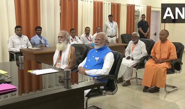 PM Modi ने तीसरी बार काशी से किया नामांकन, शाह-राजनाथ-चंद्रबाबू नायडू-चिराग समेत NDA के दिग्गज नेता रहे मौजूद