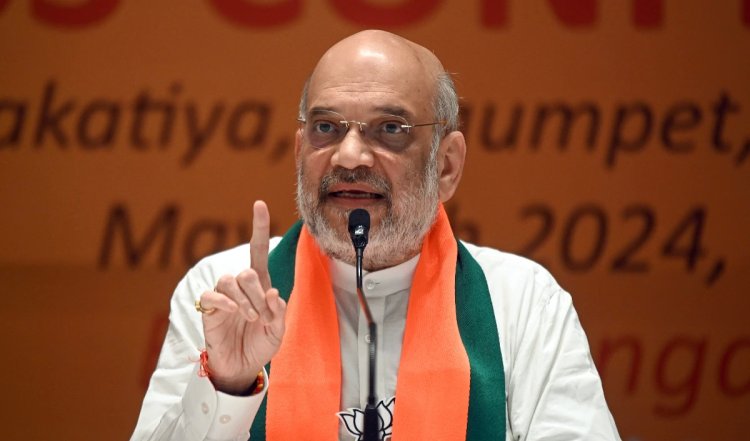 बंगाल चुनाव रैली में अमित शाह ने सत्यजीत रे का जिक्र किया, ममता बनर्जी पर 'हीरक रानी' का तंज कसा