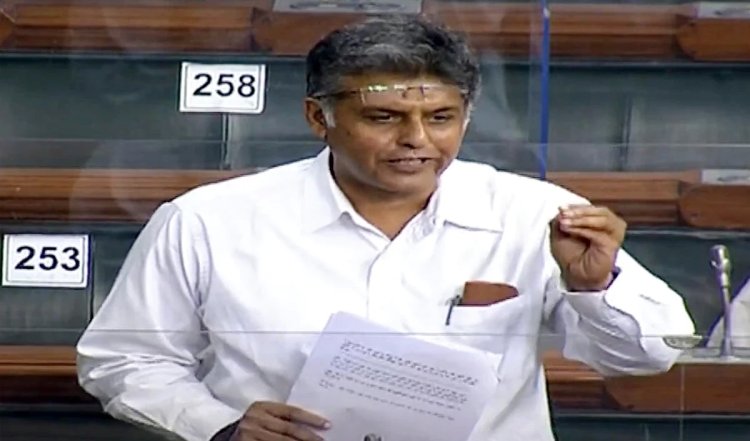 चंडीगढ़ के लिये घोषणापत्र में मनीष तिवारी ने चंडीगढ़ के लिए मुफ्त पानी, बिजली का वादा किया