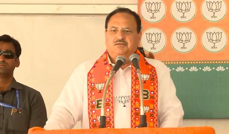 'योगी सरकार ने ​माफियाराज को किया खत्म, UP में बोले JP Nadda, PM Modi के नतृत्व में देश कर रहा विकास