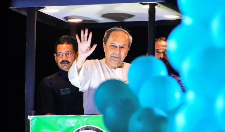 Odisha: नवीन पटनायक ने जगतसिंहपुर में रोड शो किया