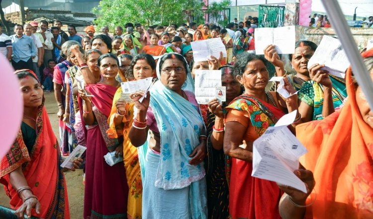 Jharkhand : तीन लोकसभा सीट पर पूर्वाह्न 11 बजे तक 29.55 फीसदी मतदान