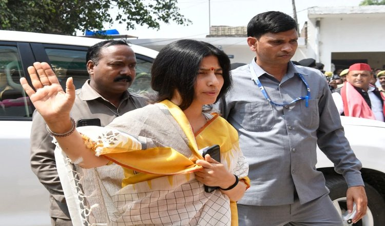 मैनपुरी में डिंपल यादव ने दो लाख 21 हजार से अधिक मतों के अंतर से चुनाव जीता