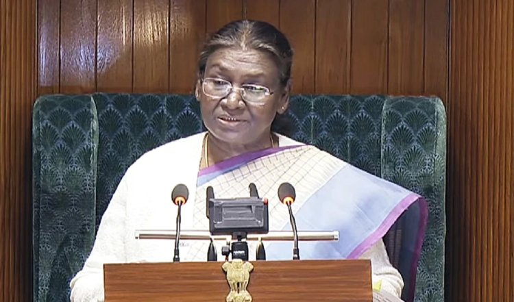 जलवायु परिवर्तन से जीवन और आजीविका प्रभावित हो रही: President Draupadi Murmu