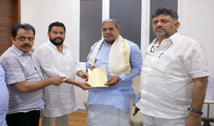 कर्नाटक के राज्यपाल ने स्वीकार किया मंत्री बी नागेंद्र का इस्तीफा