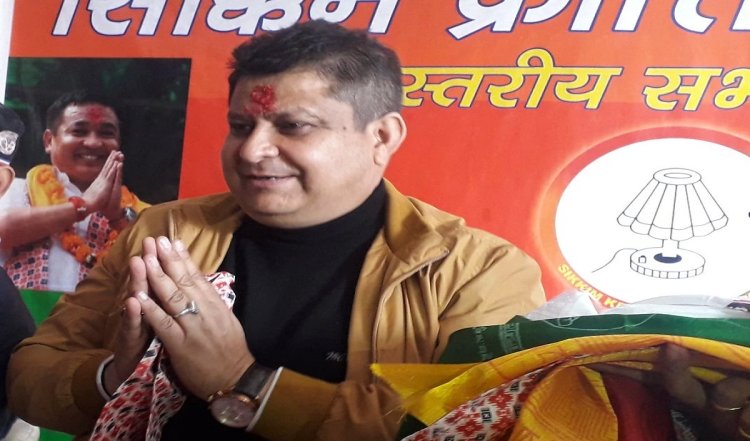 SKM MLA संजीत खरेल सिक्किम विधानसभा के प्रोटेम स्पीकर नामित