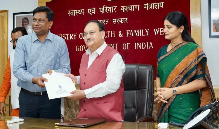 जेपी नड्डा ने स्वास्थ्य मंत्री का पद संभाला, अधिकारियों से 100 दिन के एजेंडे पर ध्यान देने को कहा