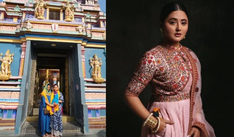 'यह सौंदर्य निश्चित रूप से लोगों तक पहुंचना चाहिए', अयोध्या में राम मंदिर के दौरे पर अभिनेत्री Rashami Desai
