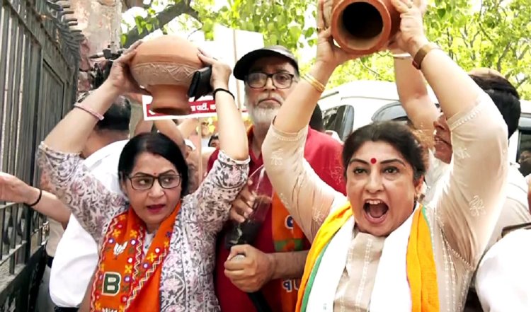 दिल्ली भाजपा की जिला यूनिट कल दिल्ली में 14 स्थानों पर जल संकट के विरूद्ध प्रदर्शन करेंगी