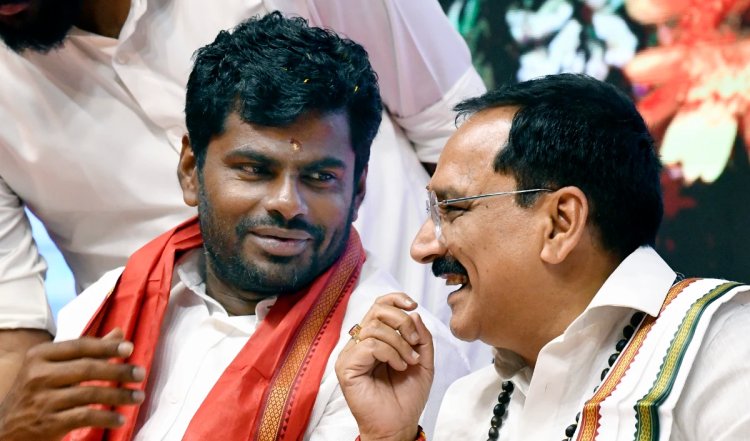 Tamil Nadu BJP ने के  K Annamalai और Tamilisai की आलोचना करने वाले 2 नेताओं को हटाया