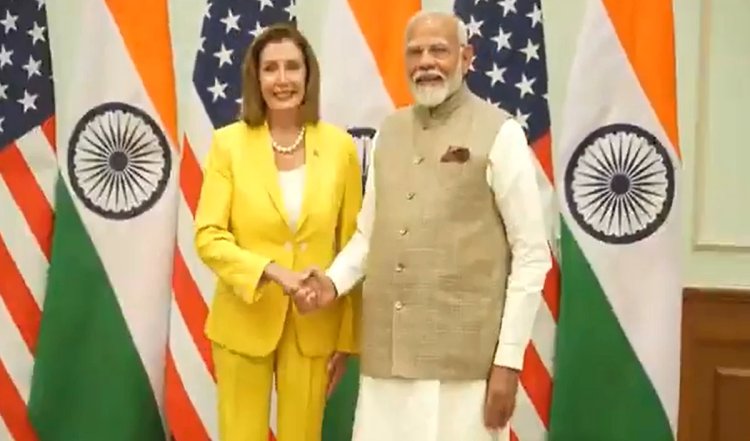 PM Modi ने चीन को दे दिया बड़ा संदेश, दलाई लामा से मिलने वाली नैन्सी पेलोसी समेत अमेरिकी सांसदों से की मुलाकात