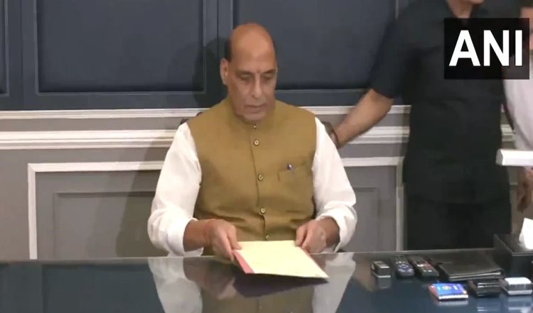 आम चुनाव के बाद पहली बार लखनऊ पहुंचे Rajnath, जीत के लिए जताया आभार