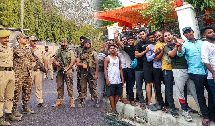Amarnath Yatra : जम्मू आधार शिविर से 6,600 से अधिक तीर्थयात्रियों का तीसरा जत्था रवाना