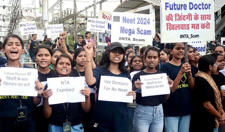 NTA ने NEET-UG के लिए पुन: परीक्षा के परिणाम घोषित किए, संशोधित रैंक सूची जारी