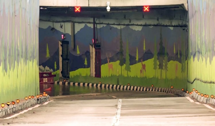 Delhi : बारिश के बाद बंद हुई प्रगति मैदान सुरंग फिर से खुली