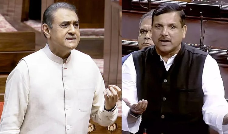 संजय सिंह ने ऐसा क्या कहा? प्रफुल्ल पटेल बीच में टोकते हुए बोल उठे- हमें और कांग्रेस को बदनाम करके यहां बैठे हो
