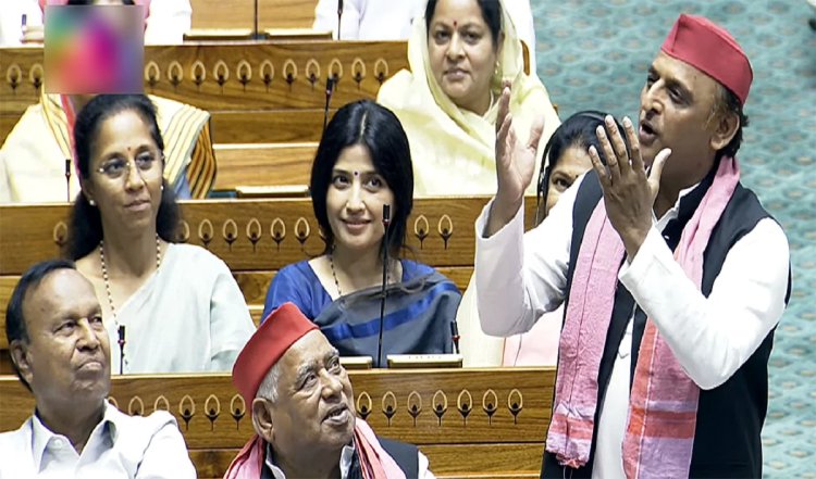 संसद में बोले अखिलेश यादव, मुझे EVM पर ना भरोसा था, ना है, 80 सीटें जीत जाएं तो भी ना होगा