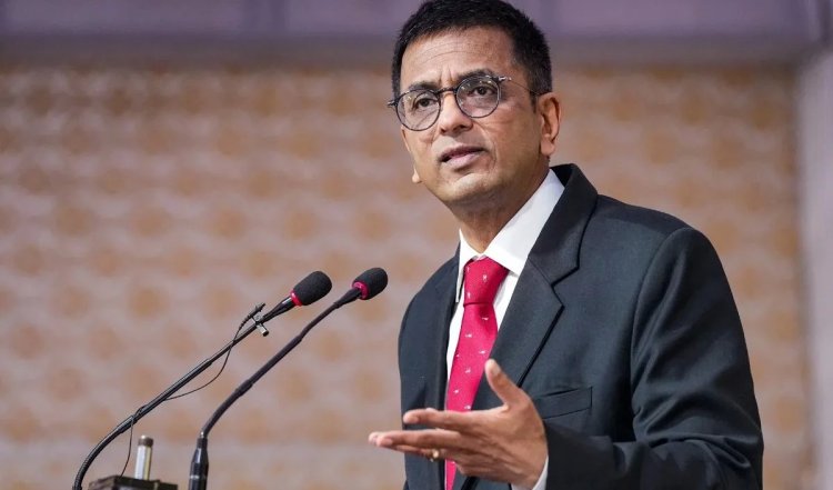 आशा और न्याय के आदर्शों की संरचनाएं है न्यायालय, तीन अदालत परिसरों की नींव रख बोले CJI चंद्रचूड़