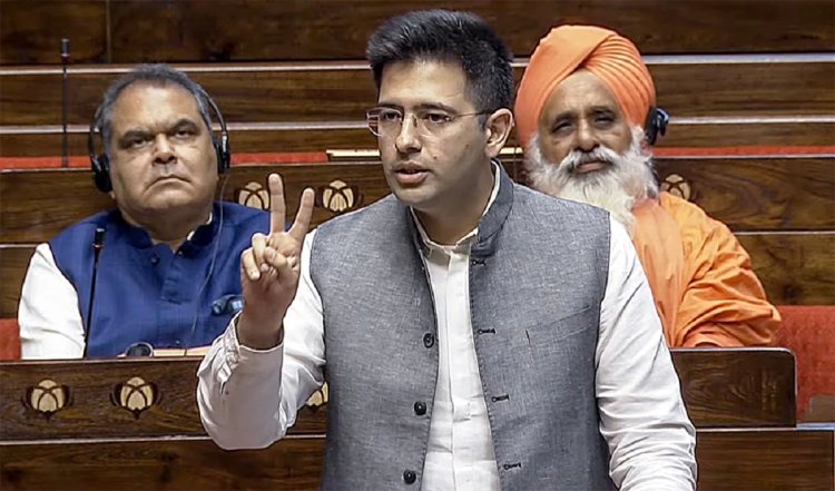 NEET मामले पर बोले AAP सांसद राघव चड्ढा, देश में चल रहा दो IPL, पहला इंडिया प्रीमियर लीग, दूसरा...
