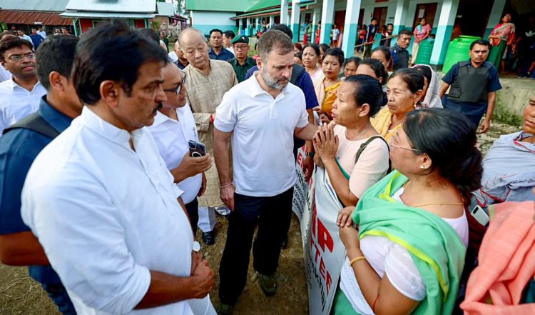 'ग्राउंड लेवल पर कोई इम्प्रूवमेंट नहीं...' Manipur में हिंसा पीड़ितों से मुलाकात के बाद बोले राहुल गांधी, प्रधानमंत्री यहां आएं, लोगों की बात सुनें