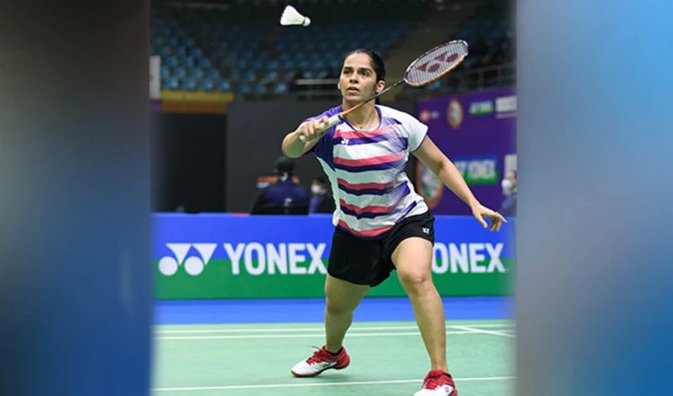 President Murmu ने Saina Nehwal के साथ बैडमिंटन खेला