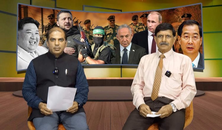 Shaurya Path: NATO Summit, Israel-Hamas, North Vs South Korea और Jammu में बढ़ते आतंक से संबंधित मुद्दों पर Brigadier Tripathi से वार्ता
