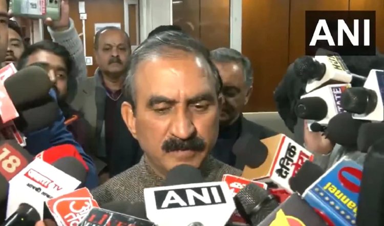 जनादेश से सीख लेकर विपक्ष में रचनात्मक भूमिका निभाए भाजपा: Chief Minister Sukhu